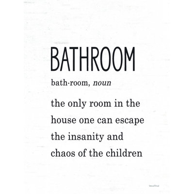 Bathroom Escape - Wrapped Canvas Print
