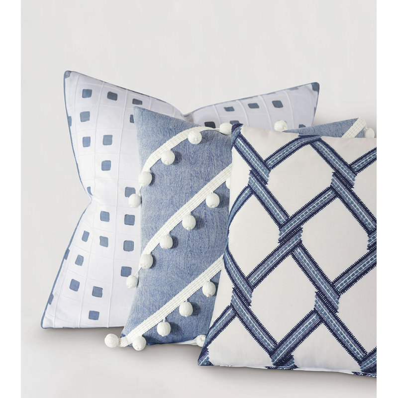 Persea Linen Square Pillow Cover & Insert