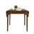 Extendable Dining Table with Solid Wood Legs, Space-Saving Design for Small Apartments and Kitchens, 31-47 Inch Foldable Drop Leaf Table（Only Table）