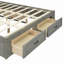 Lit plateforme avec 6 tiroirs de rangement-910586901-910586900