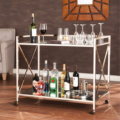 Emsley Bar Cart by Everly Quinn