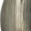 Vase ovale en aluminium