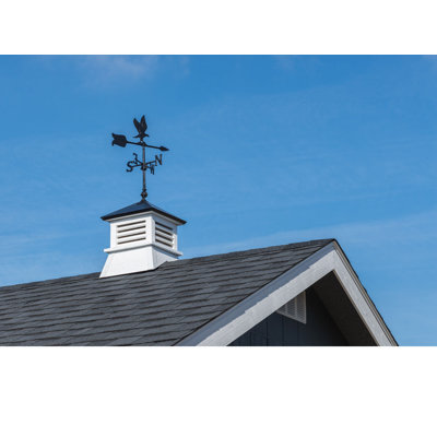 Cupola with Eagle Weather Vane 44 in. H Animals Cupola & Weathervane Set
