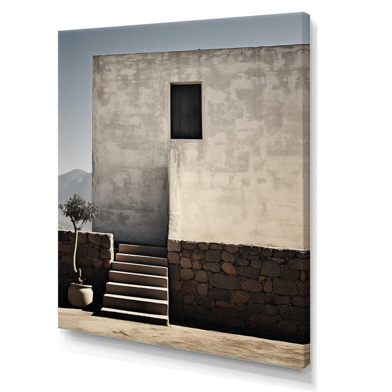 Monuments, minimalisme, photographie de paysage I, Toile tendue, H 44 po x l 34 po x P 1,5 po