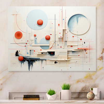 - Abstract Shapes Metal Wall Prints