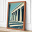 Columns and Sky Modern - Wrapped Canvas-347562164-347562172
