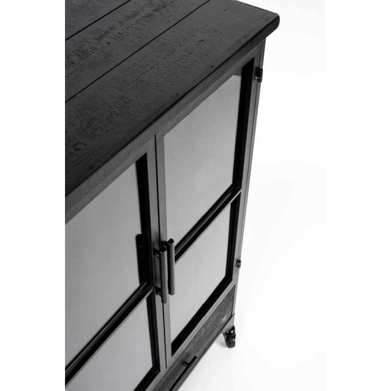 Ferre Solid Wood Accent Cabinet