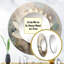 Antique Lotus Connection I - miroir de lotus, miroir mural rond beige, impression d'art en métal-99622161