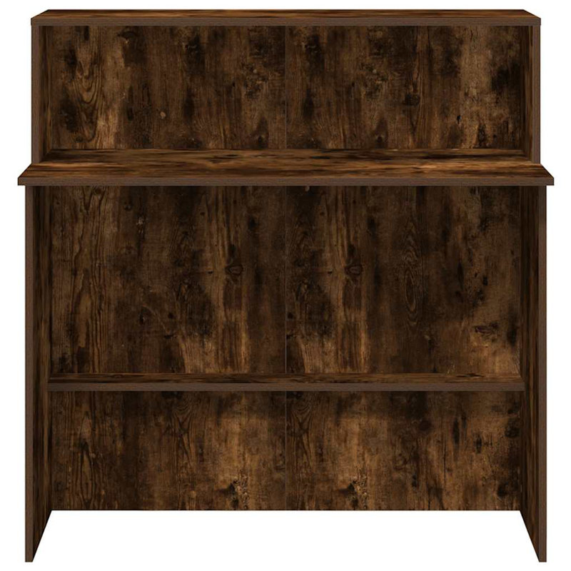 Sherilynn Standing Desk, Smoked Oak