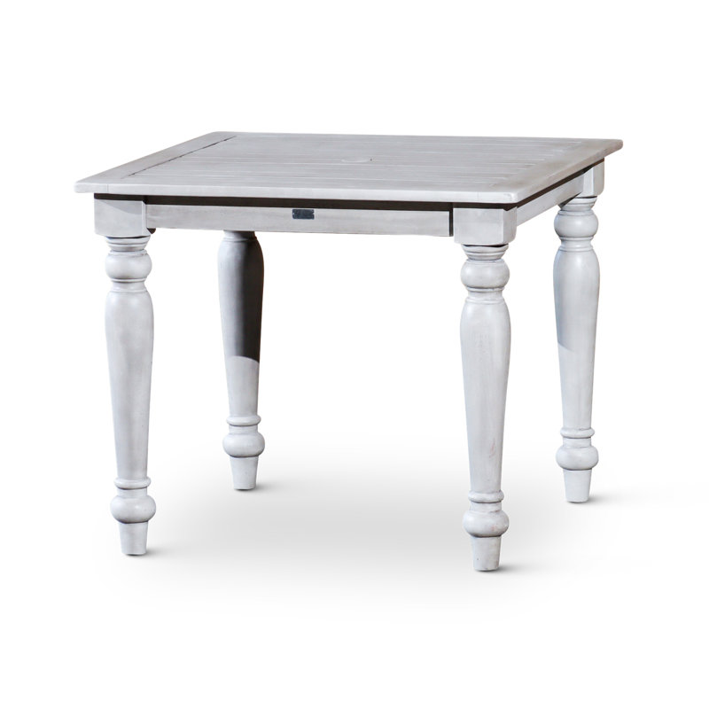 Britlee Square Eucalyptus Outdoor Dining Table