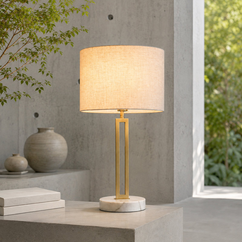 Zerangue Marble Table Lamp
