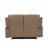 Global United  Recliningtransitional Microfiber Fabric Loveseat