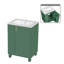 Meuble-lavabo de style moderne 24 po avec lavabo, rangement latéral et porte à fermeture douce-1960312897
