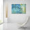  «Undertow 2» par Brittany Evans, art mural en verre acrylique