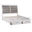 Lit plateforme avec rangement au pied de lit Classic Design Furniture