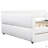 Queen Size Upholstered Platform Bed With USB And 2 Drawers-1432043953