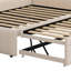 Upholstered L-Shaped Upholstered Daybed With Pop Up Trundle-1122268462