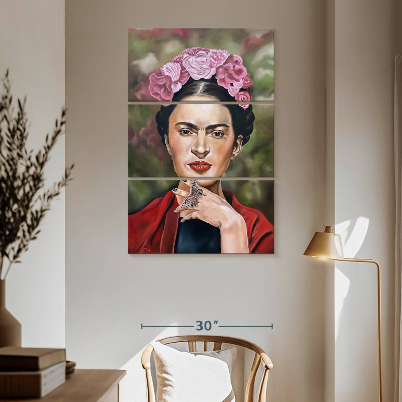 Leisha I Was Born A Painter, H 65 po x l 42 po