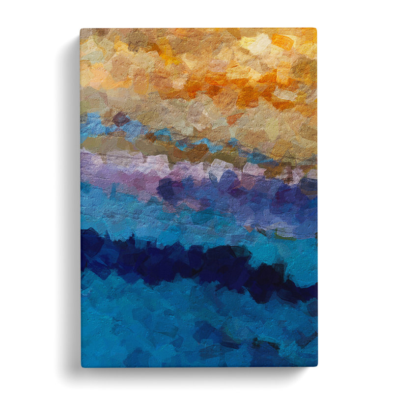 Much Ado Abstract - Wrapped Canvas, 60cm H x 40cm W x 3cm D