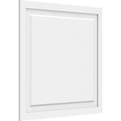 Panneau mural Harrison 3D en blanc