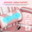 Fauteuil de jeu ergonomique avec coussin lombaire de massage-2022142485