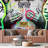 Vibrant Graffi Street Paint Peel & Stick Border-93867675