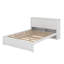 Grand lit plateforme avec rangement et lit gigogne