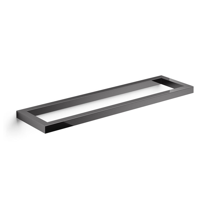 Gerla 2 - Piece Bathroom Hardware Set, Black Chrome