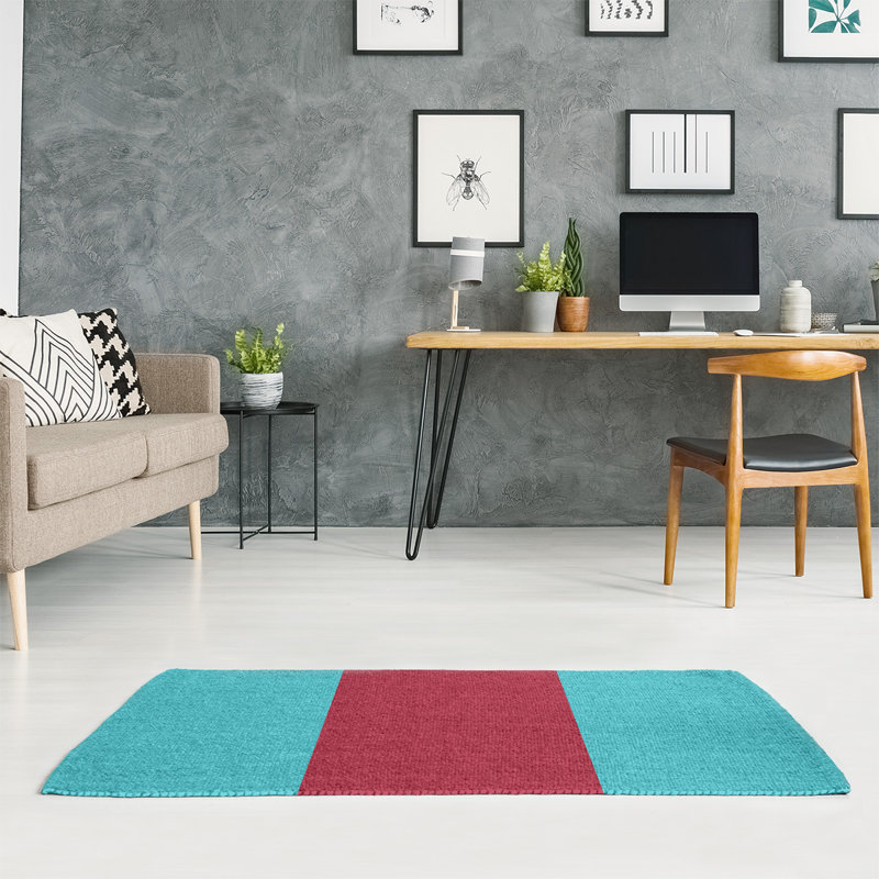 Chenille Striped Indoor Rug, Rectangle 5' x 7'