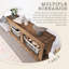 Table d'entrée Vintage - Bois de sapin massif avec grain naturel-2115773852