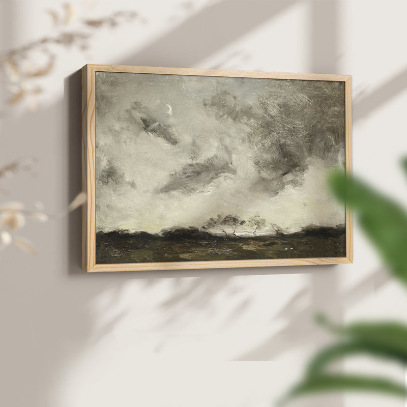 Paysages rétro - DCLIV - reproduction encadrée, H 16 po x l 20 po, Naturel