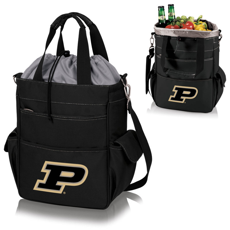 Activo Insulated Tote, Black, Purdue University Boilermakers