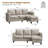 76.4'' Upholstered Sofa Chaise-1238032178