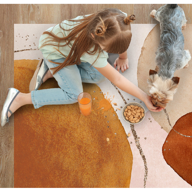 Demarques Vinyl Area Rug, Rectangle 160 x 240cm