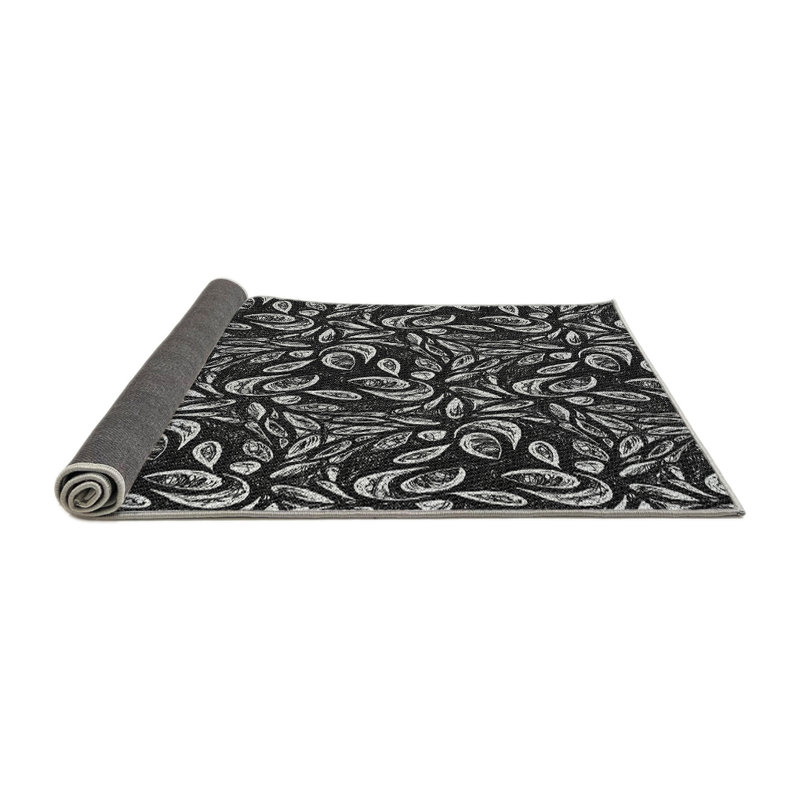 Tapis gris, Rond 3 pi