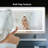 LED Bathroom Vanity Mirror with Anti-Fog, Dimmable Front and Backlit Lights, Tempered Glass-780090414