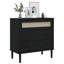 Kirkman 3 Drawer 80Cm W Chest of Drawers Rattan Look-529724779