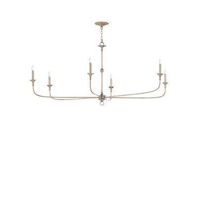 Nottaway 6 - Light LED Chandelier