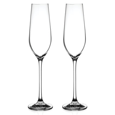 Prosecco 260 ml Crystal Flute Set
