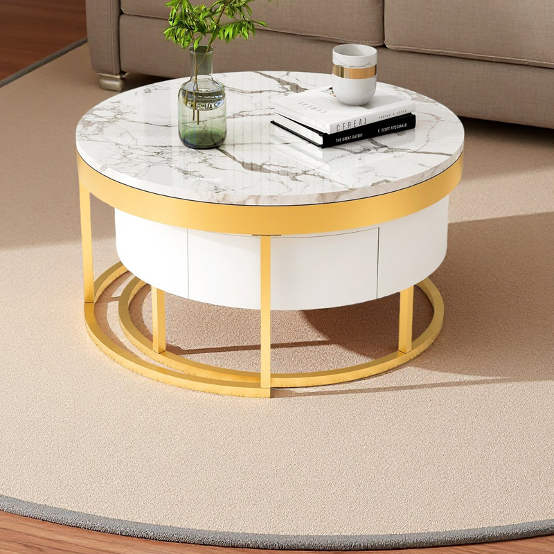Table basse gigogne moderne avec tiroirs Modern