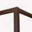 Canopy Platform Bed - Pearl White - Queen