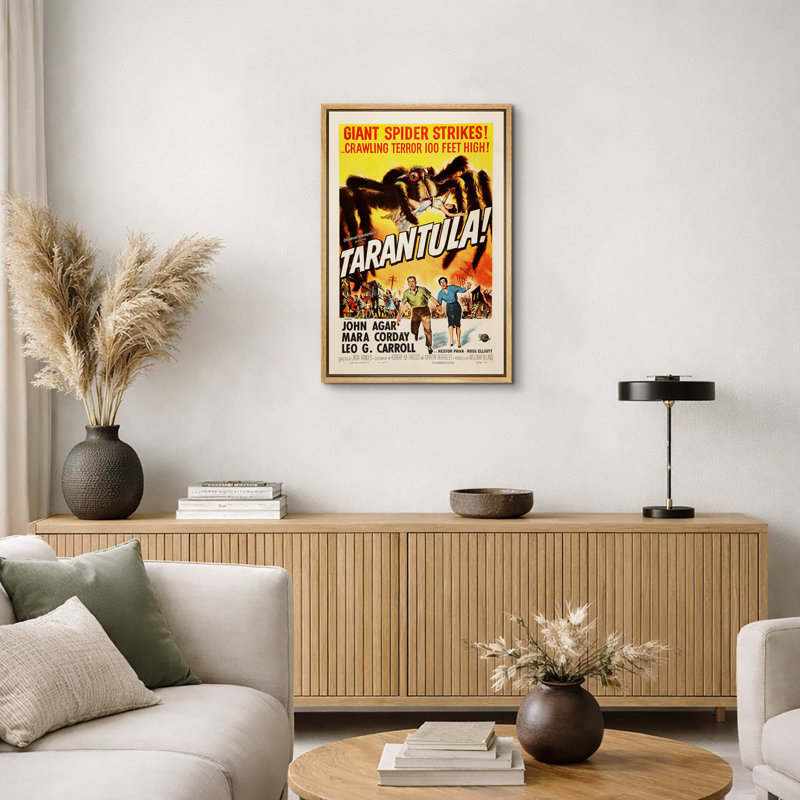 «Tarantula Classic Sci Fi Horror», affiche d'art de film, créature rétro, images encadrées sur toile, estampe numérique
