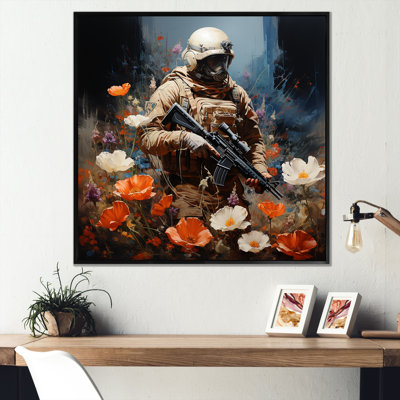 Military Warfare In The Trenches - Military Wall Art Print