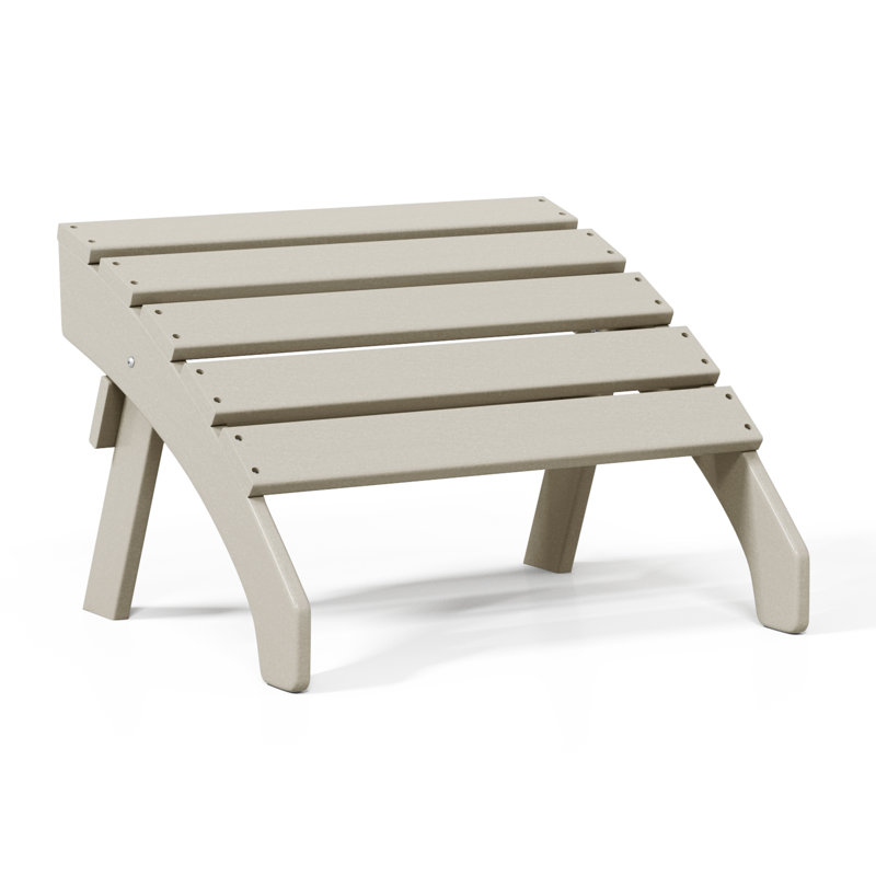 Repose-pieds Geir, Beige