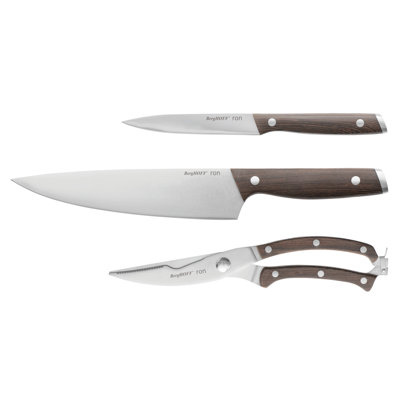 BergHOFF International Ron 3pc Assorted Knife Set