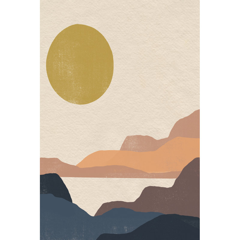 Paper Mesa II by June Erica Vess - Wrapped Canvas Print, 46 cm H x 30 cm W