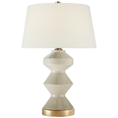 Chapman & Myers Weller Zig-Zag Table Lamp