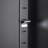 Metal Wall-Mounted Tool Storage Cabinet With 2 Locking Door 1 Adjustable Shelf 1 Opened Drawer