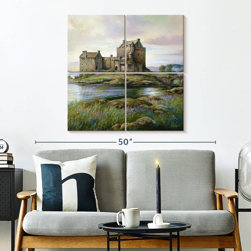 Lilie Eilean Donan, H 32 po x l 32 po