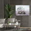 "Epic Graffiti" Lavender Wagon "par Lori Deiter, art mural sur toile, 54 po x 40 po